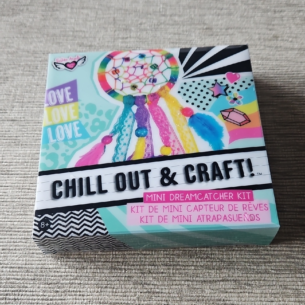 3 For $10 Mini Dreamcatcher Kit .  New In Package.  Chill Out & Craft.